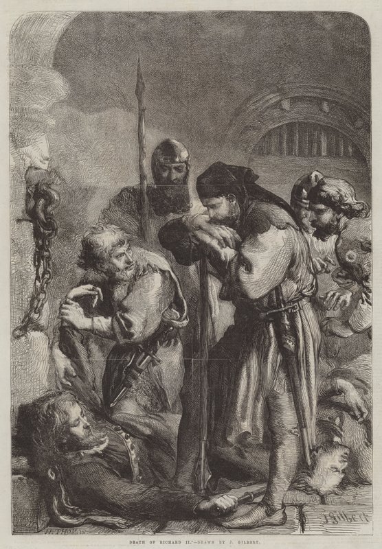 Richard II:s död av John Gilbert