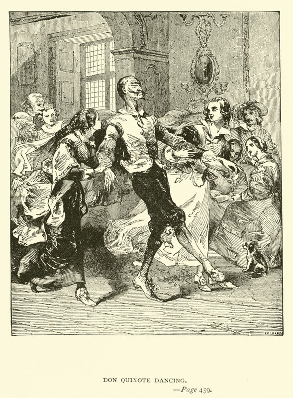 Don Quijote dansar av John Gilbert