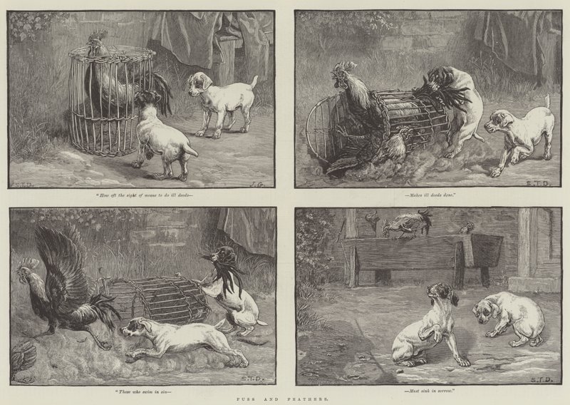 tjafs och fjädrar av John Gilbert