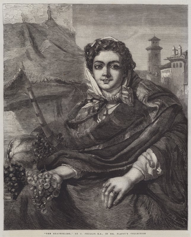 Druvförsäljaren av John Phillip