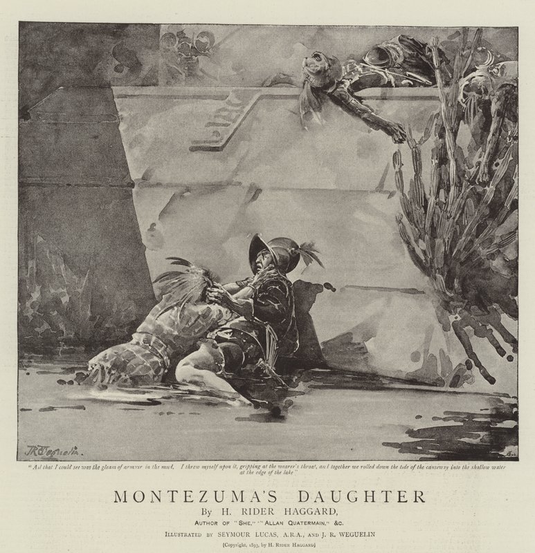 Montezumas dotter av John Seymour Lucas