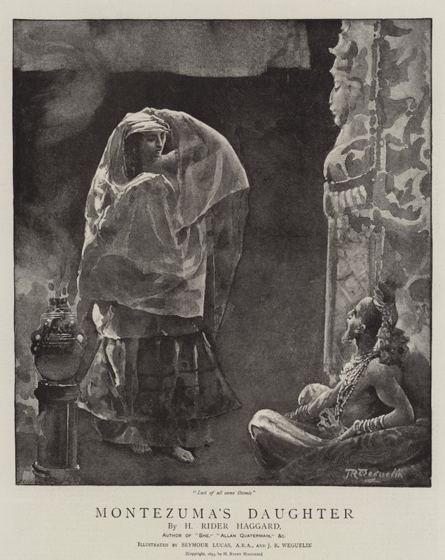 Montezumas dotter av John Seymour Lucas
