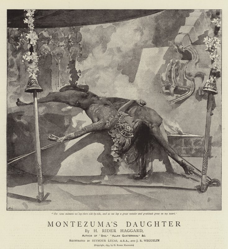 Montezumas dotter av John Seymour Lucas