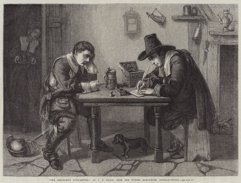 Sergeantens kärleksbrev av John Templeton Lucas