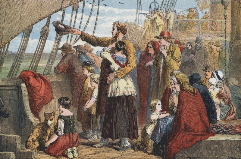 Sista åsynen av Old England av John after Gilbert