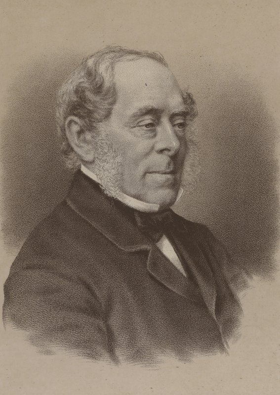 George William Frederick Villiers, 4:e earl av Clarendon, brittisk statsman och diplomat av John after Watkins