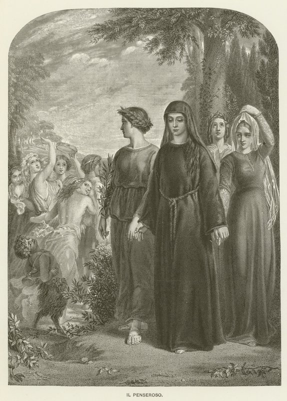 Den eftertänksamma av John Callcott Horsley