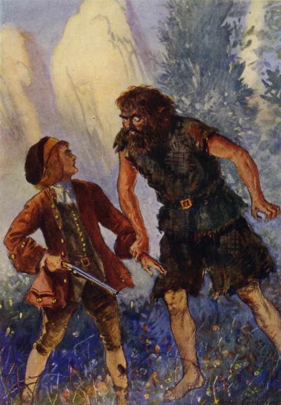 Illustration för Treasure Island av John Cameron