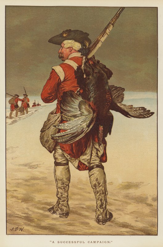 En framgångsrik kampanj (chromolitho) av John Dawson Watson