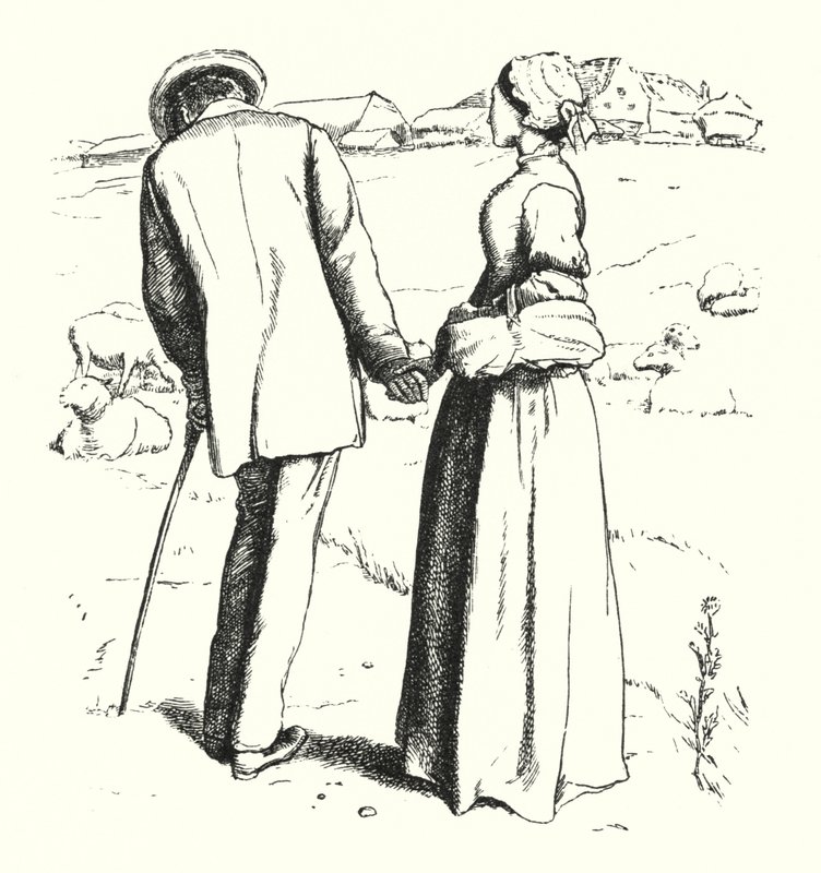 Edward Gray (gravyr) av John Everett (after) Millais