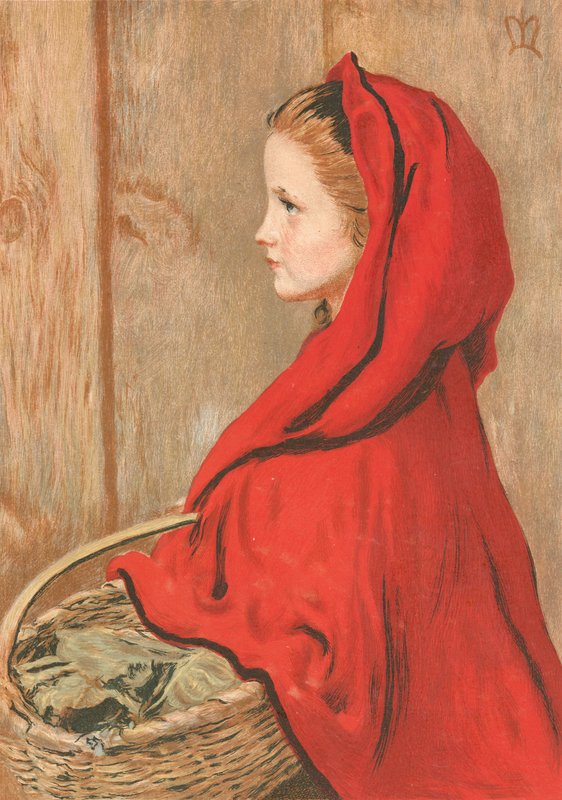 Lilla Rödluvan av John Everett Millais