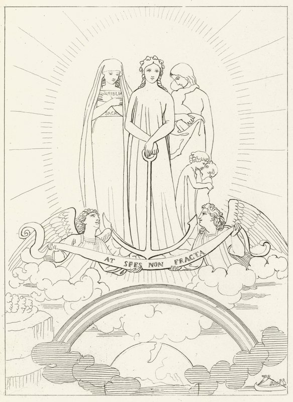 Tro, hopp och kärlek av John Flaxman