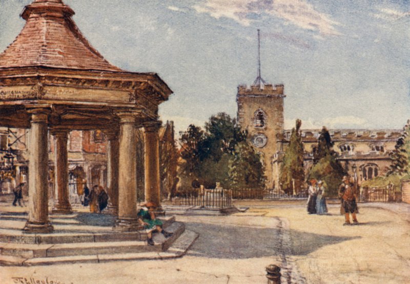 Enfield (färg litho) av John Fulleylove