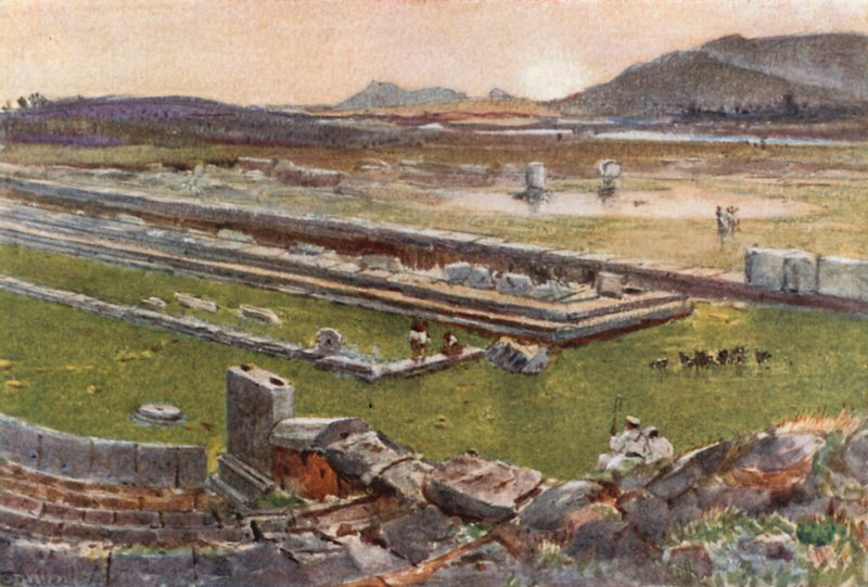 Megalopolis i Arcadia av John Fulleylove