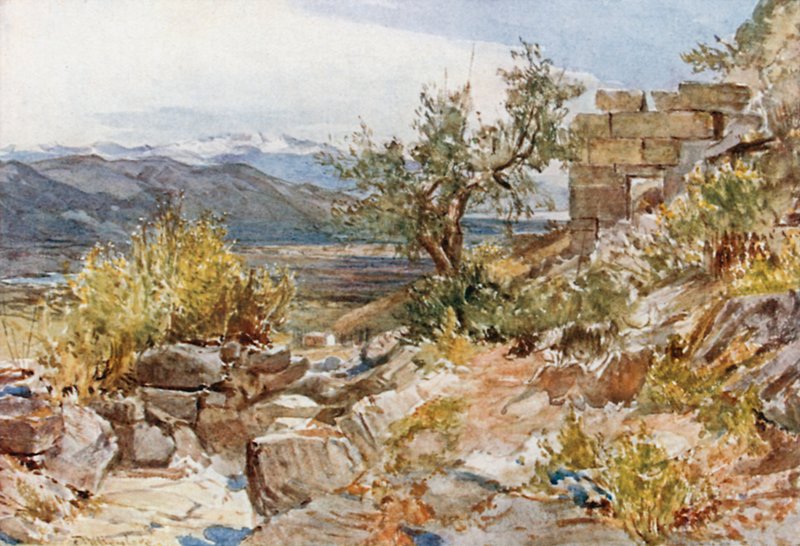 Den lakoniska porten i Messene av John Fulleylove