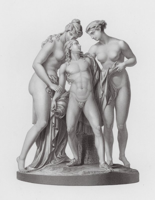 Hylas (gravyr) av John Gibson