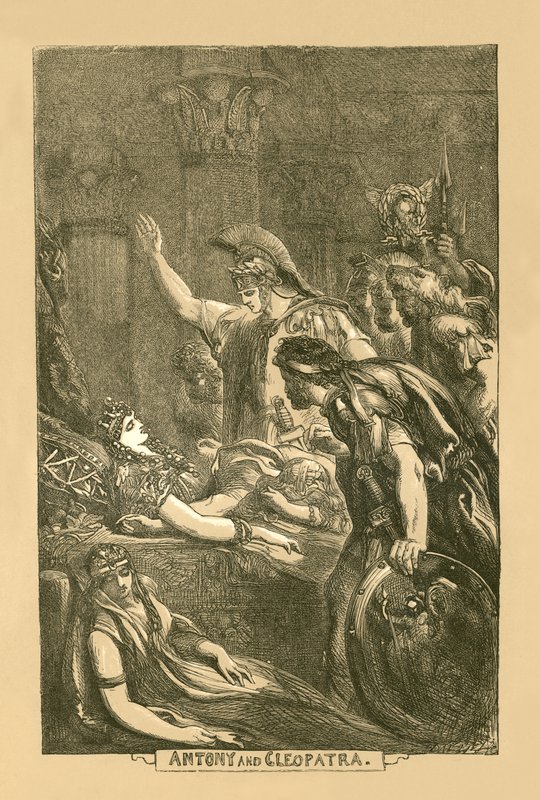 Antony och Cleopatra av John Gilbert