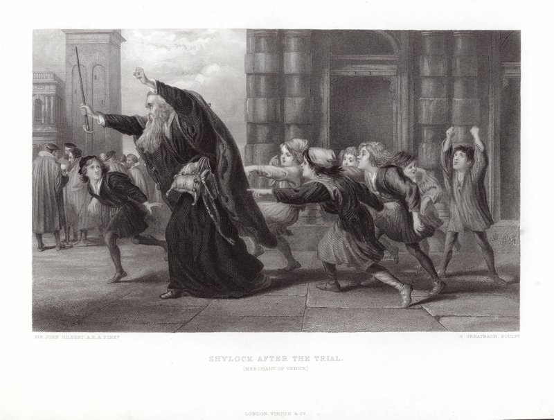 Shylock av John Gilbert