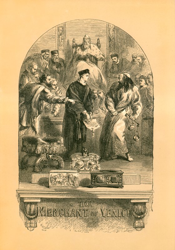 Köpmannen i Venedig av John Gilbert
