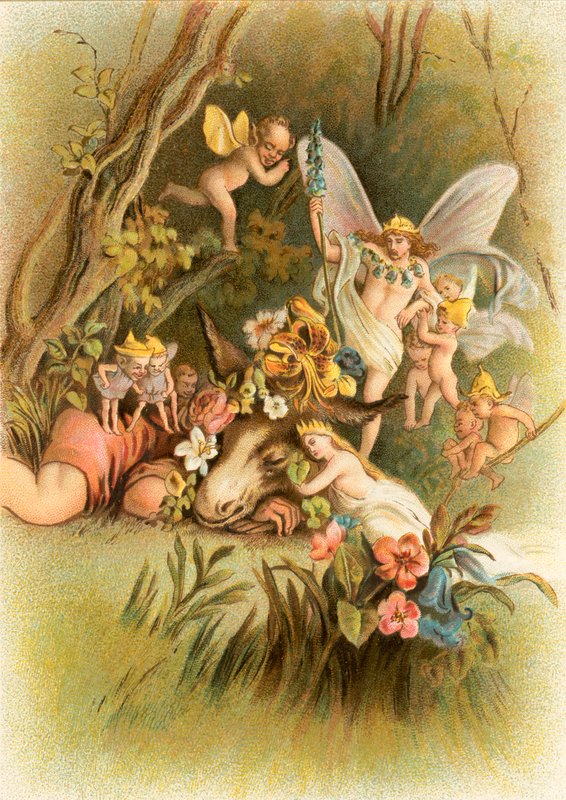 Midsommarnattsdrömmen av John Gilbert