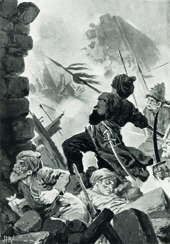 Intagandet av Bagdad av John Harris Valda