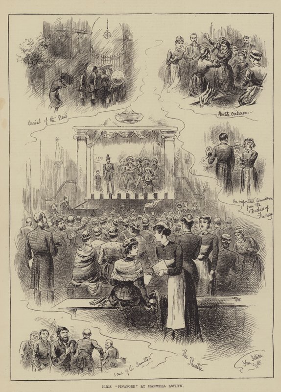 HMS Pinafore på Hanwell Asylum av John Jellicoe