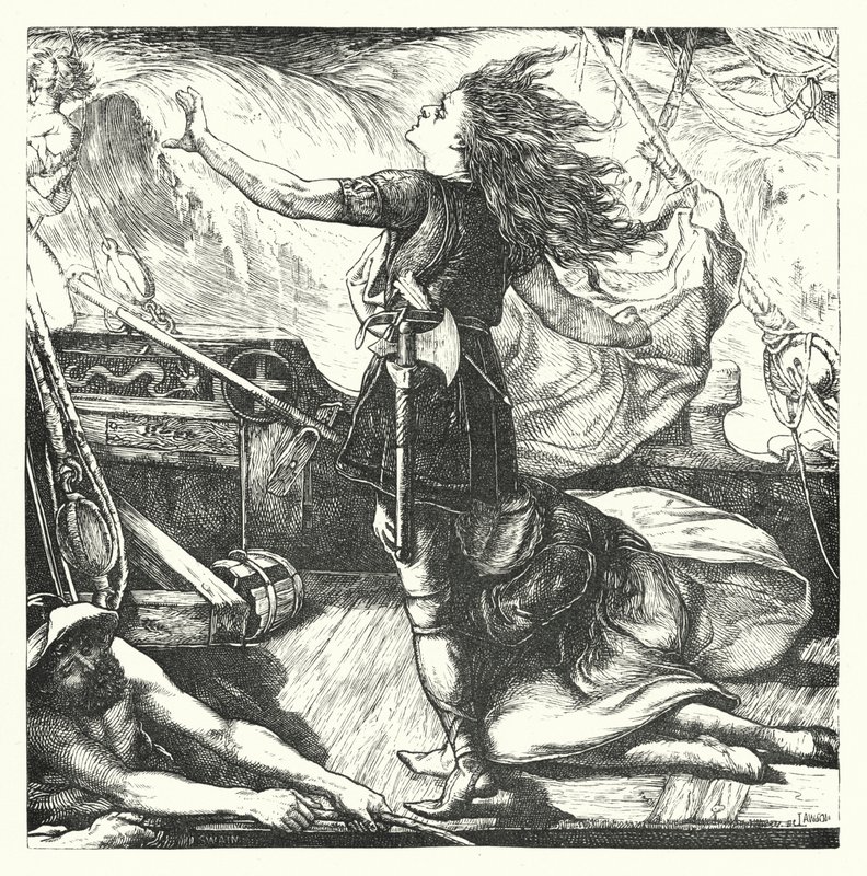 The Death of King Warwolf (gravyr) av John Lawson