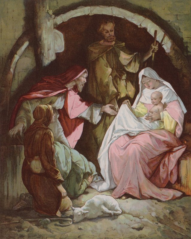 De vise männen hittar Jesusbarnet av John Lawson