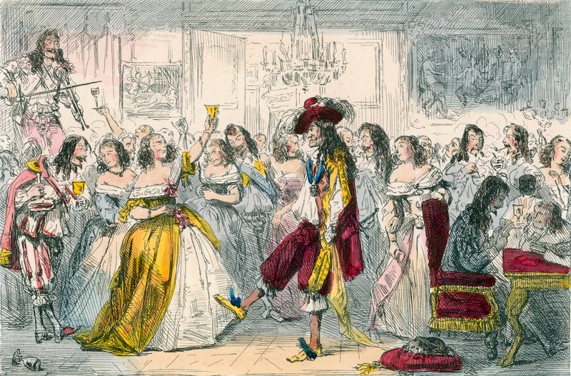 Pati Afiafi, Taimi o Charles IIswed av John Leech