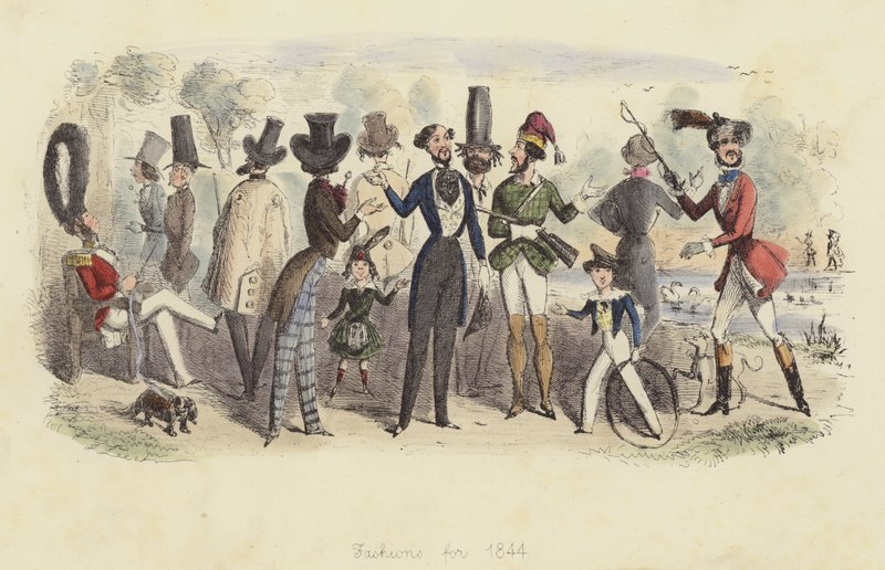 Mode för 1844 av John Leech