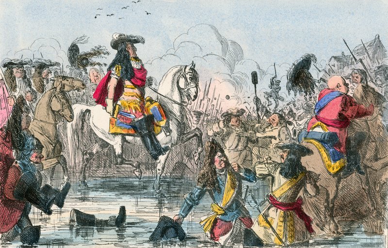 Slaget vid Boyne av John Leech
