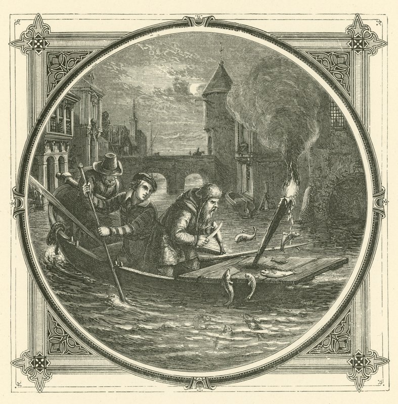 Vila innehåll där du är (gravyr) av John Leighton