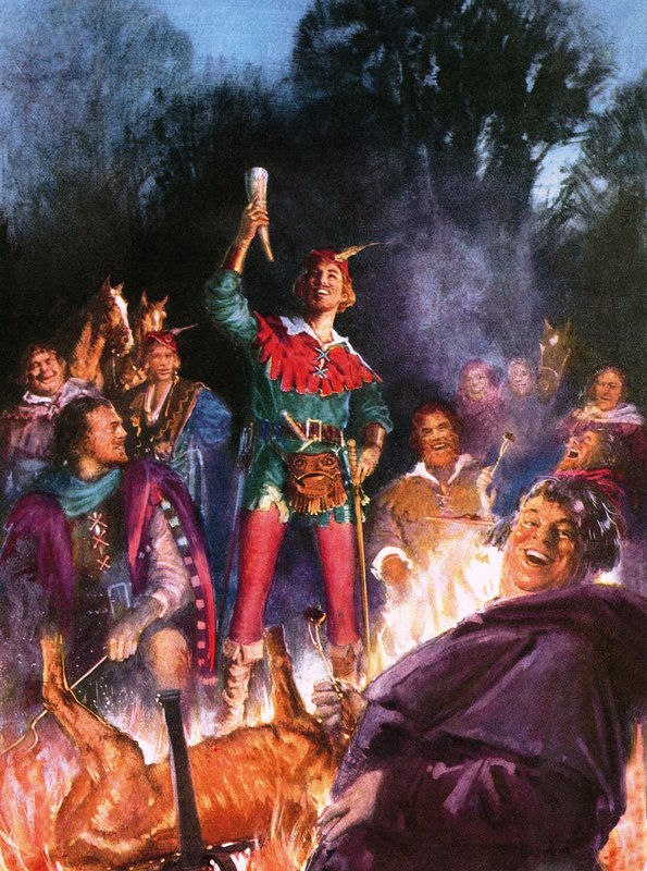 Robin Hood och hans glada män av John Millar Watt
