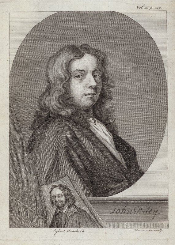 Porträtt av John Riley av John Riley