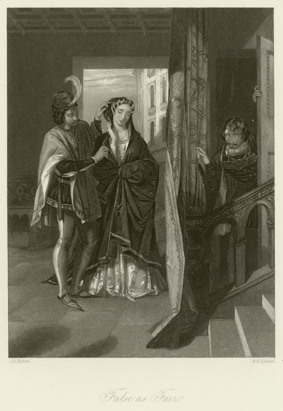 Falskt som rättvist av John Rogers Herbert