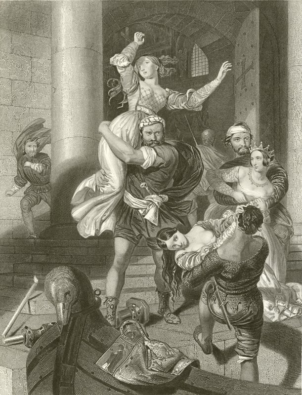 Brudarna i Venedig av John Rogers Herbert