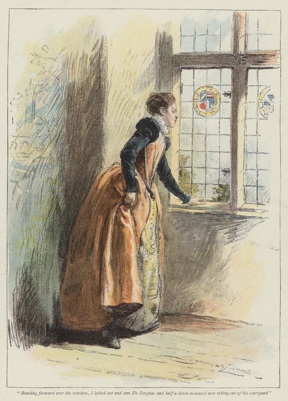 Denises hjärta (chromolitho) av John Seymour Lucas