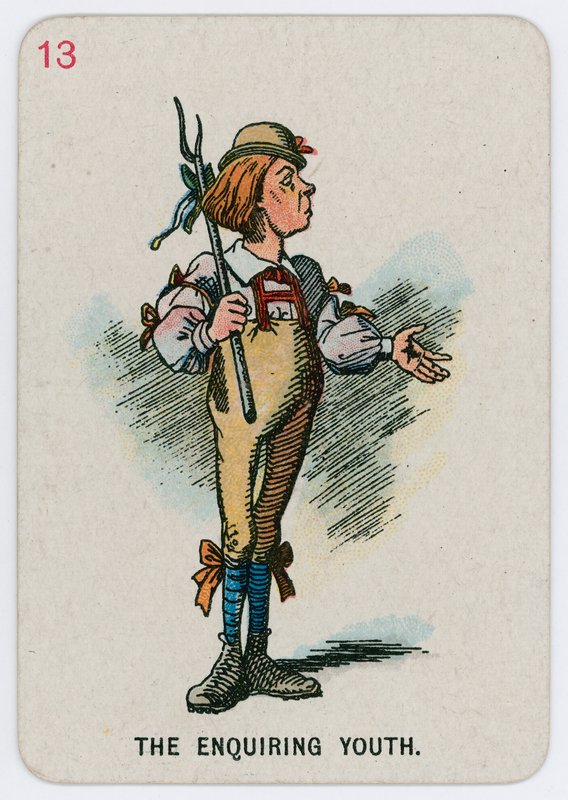 Den frågande ungdomen av John Tenniel