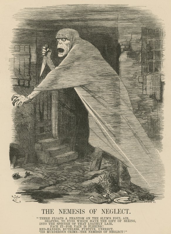 Försummelsens Nemesis av John Tenniel