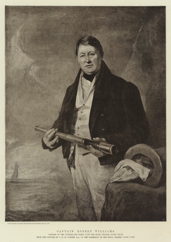 Kapten Robert Williams av Joseph Mallord William Turner