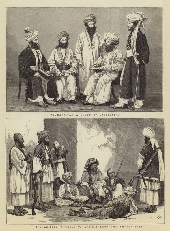 Afghanistan av Joseph Nash