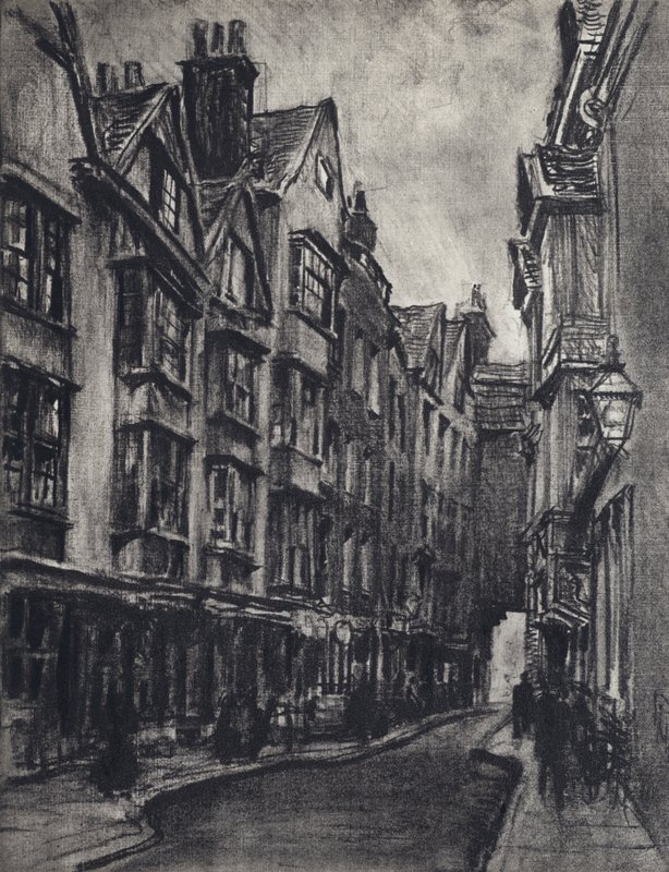 Tygmässa (litho) av Joseph (after) Pennell