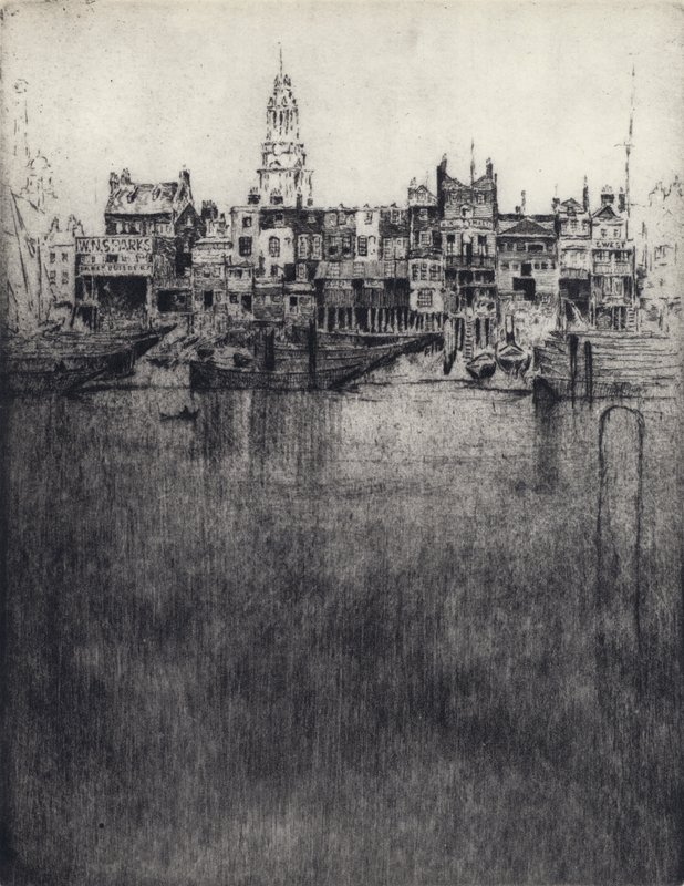 Limehouse (medlemmar) av Joseph (after) Pennell