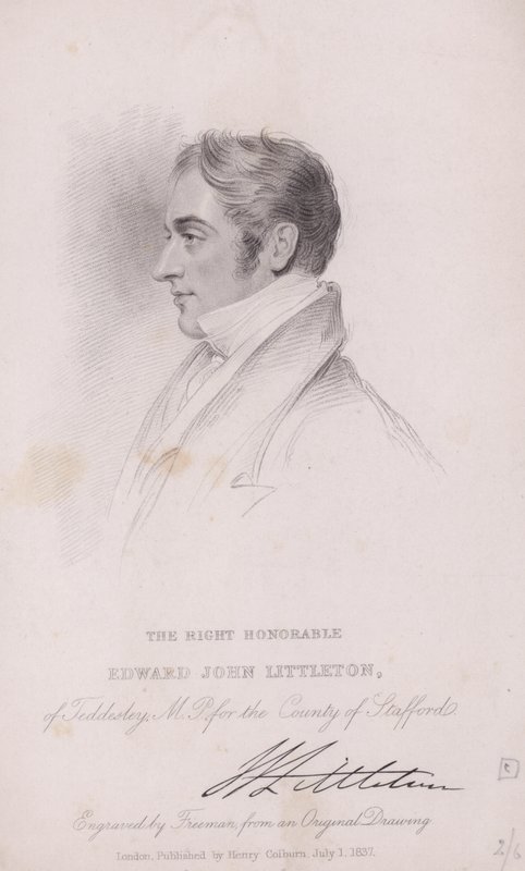 Edward Littleton av Joseph (after) Slater