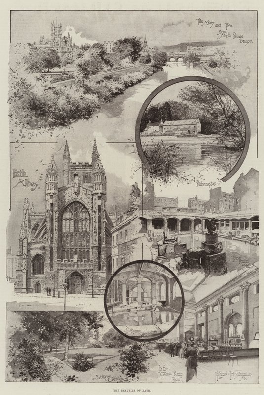 Baths skönheter av Joseph Holland Tringham
