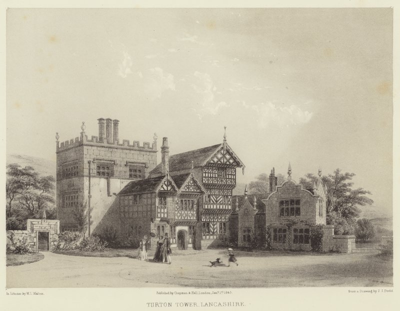 Turton Tower, Lancashire av Joseph Josiah Dodd