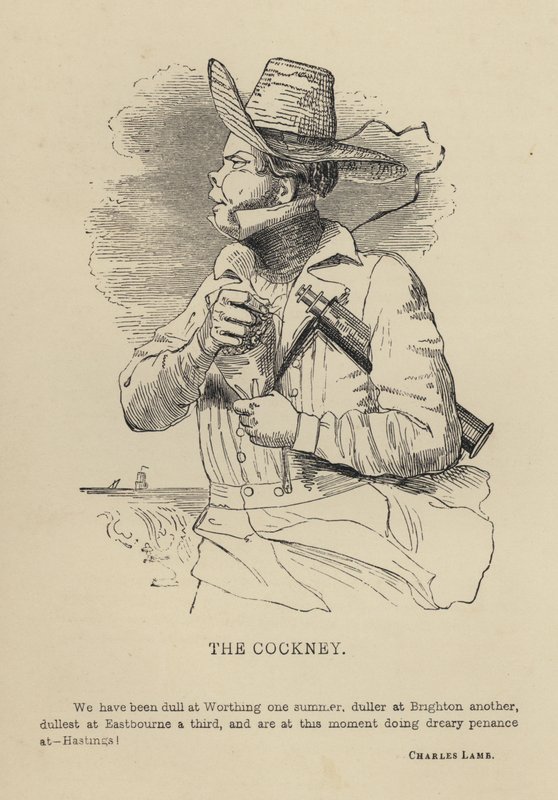 Kenny Meadows: The Cockney (gravyr) av Joseph Kenny (after) Meadows