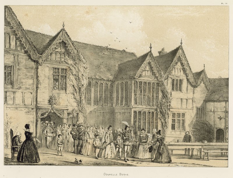 Ockwells, Berks av Joseph Nash
