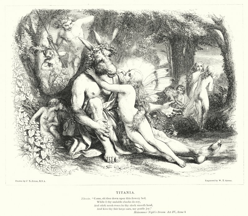 Titania av Joseph Noel Paton