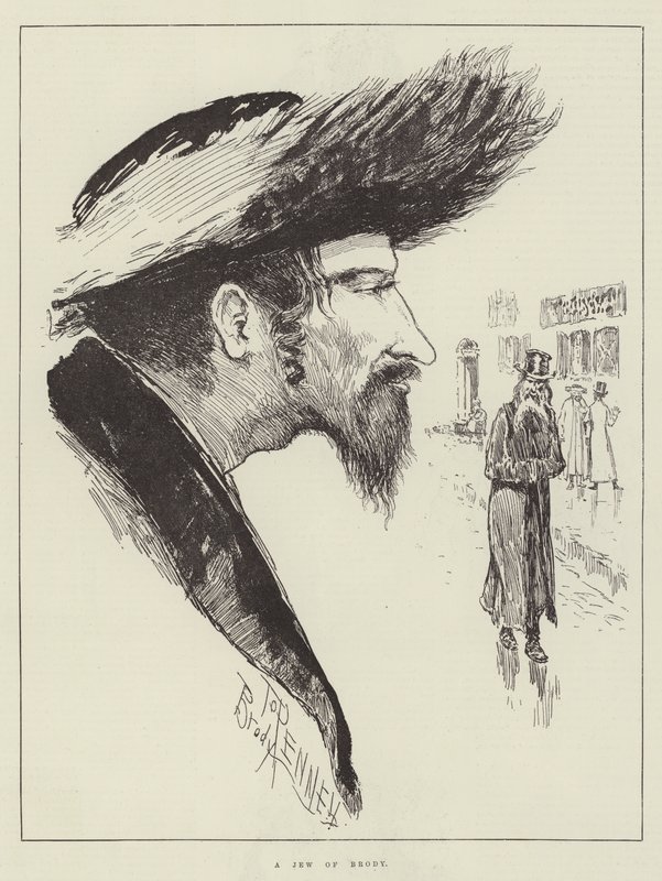 The Jew at Home, av Joseph Pennell av Joseph Pennell